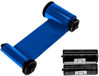 фото Синяя лента с расходным чистящим роликом, на 3000 оттисков для принтера Advent SOLID 700 (ASOL7-B3000), фото 1