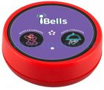 iBells Plus K-D2-K кнопка вызова официанта и кальянщика (красный)
